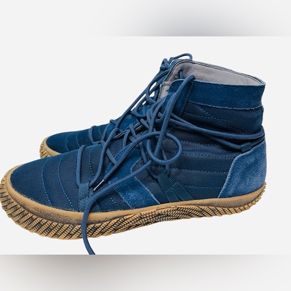 Hybrid Green Label Men's Revolution 2.0 High Top Navy Sneakers Size 12 - Picture 7 of 13